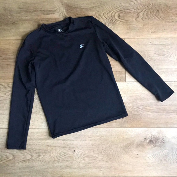 STARTER Other - 🔴 3 for $25 🔴 Black Starter Performance Long Sleeve Activewear Boys sz M (8)